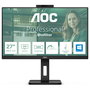 AOC Monitor Q27P3CW 27" Quad HD 2560x1440 IPS 100Hz USB-C Hub 90W Webcam 5MP Altavoces Oficina Negro