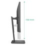 AOC Monitor Q27P3CW 27" Quad HD 2560x1440 IPS 100Hz USB-C Hub 90W Webcam 5MP Altavoces Oficina Negro