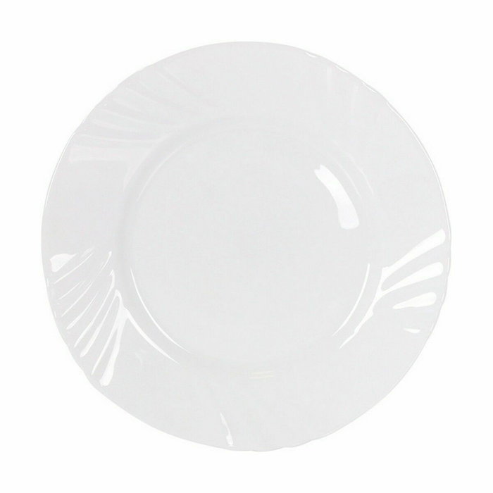 Plato de Postre La Mediterránea Everett 20,5 x 20,5 x 2 cm (48 Unidades)