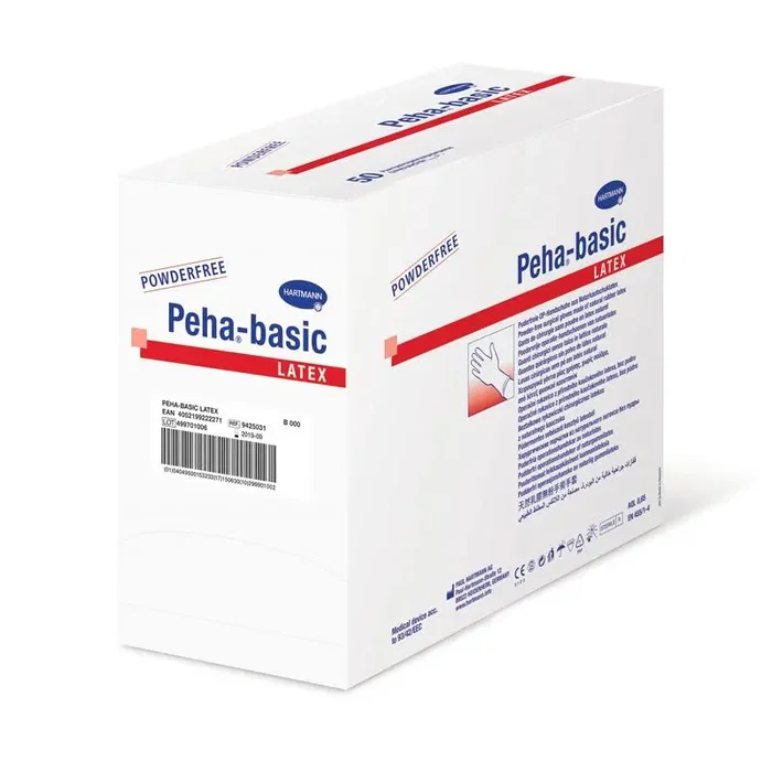 Hartmann Peha Basic Guantes Esteril Sin Polvo Latex Talla 7 Cirugia 50 Pares Hartmann Peha Basic Guantes Esteril Sin Polvo Latex Talla 7 Cirugia 50 Pares