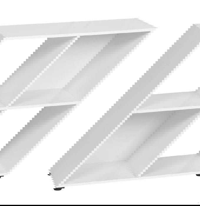 Inde Estantería Cubo 4 Compartimentos, Mueble de Almacenaje, Medidas 60x29.7x60 cm, Espesor 12 mm