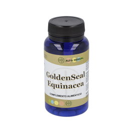 ALFA HERBAL Sello de Oro Equinácea 60 Cápsulas - Antibiótico, Antifúngico Natural para Fortalecer Defensas y Combatir Resfriados
