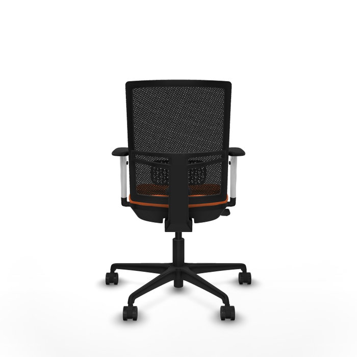 PIQUERAS Y CRESPO Silla de oficina Yunquera Naranja y Negro PIQUERAS Y CRESPO Silla de oficina Yunquera Naranja y Negro