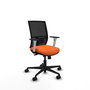 PIQUERAS Y CRESPO Silla de oficina Yunquera Naranja y Negro