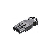 Bachmann Enchufe para electrodomésticos GST18/3 Negro