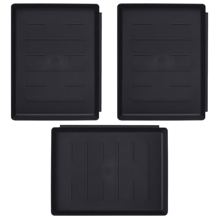 Day Juego de 3 Bandejas para Zapatos Organizadoras Plástico Reciclado 35x27,5 cm