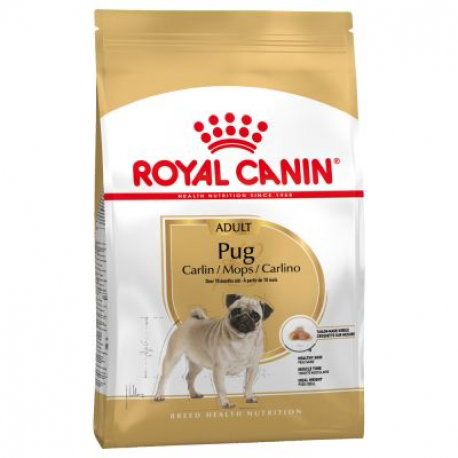 Royal Canin Pienso para Perros Pug Carlino Adulto Saco 3 kg Royal Canin Pienso para Perros Pug Carlino Adulto Saco 3 kg