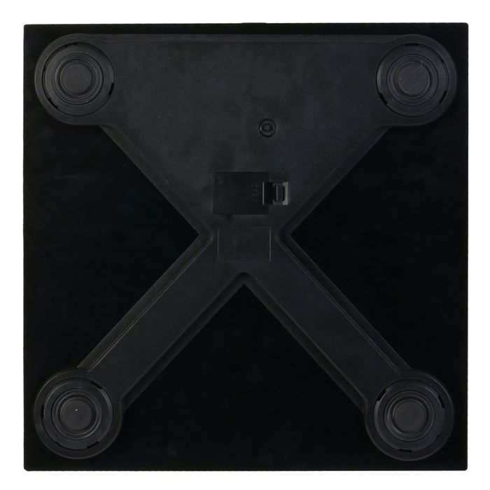 Sensly Báscula Digital de Baño Precisa hasta 180 kg con Pantalla LCD y Superficie de Cristal