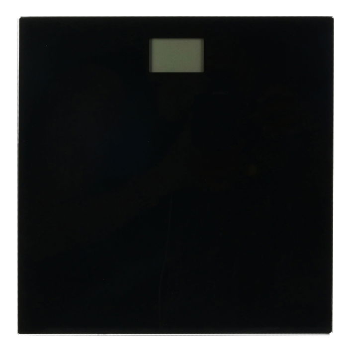 Sensly Báscula Digital de Baño Precisa hasta 180 kg con Pantalla LCD y Superficie de Cristal