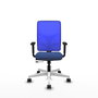 PIQUERAS Y CRESPO Silla de oficina Motilla Azul marino y Azul