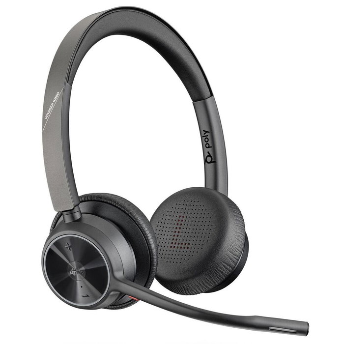 Poly Voyager 4320 Microsoft Teams Certified USB-A Headset + BT700 dongle - Negro Poly Voyager 4320 Microsoft Teams Certified USB-A Headset + BT700 dongle - Negro