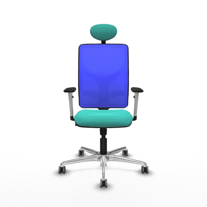 PIQUERAS Y CRESPO Silla de oficina Motilla con mecanismo Sincro, Azul y Turquesa PIQUERAS Y CRESPO Silla de oficina Motilla con mecanismo Sincro, Azul y Turquesa