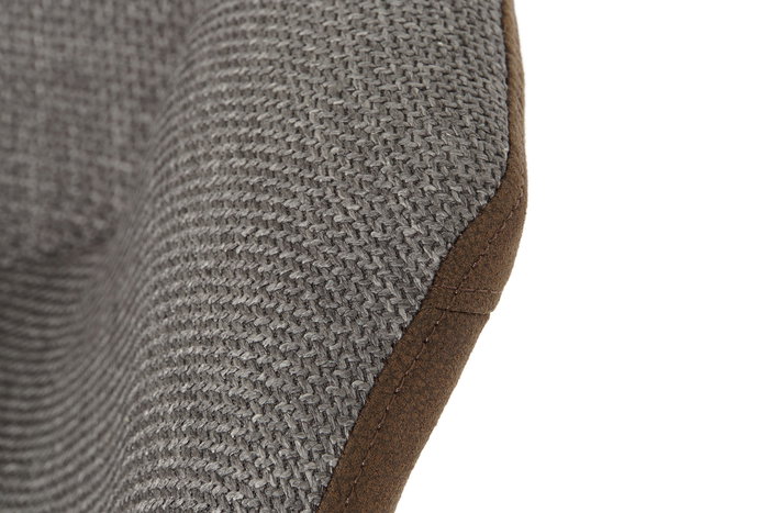 DKD Home Decor Silla Loft Marron Gris Metal PU 62 x 84 x 63 cm (2 Unidades)