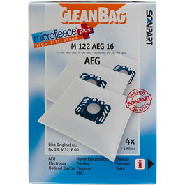 Bolsa de Recambio para Aspiradora Scanpart M 122 AEG 16 AEG ELECTROLUX