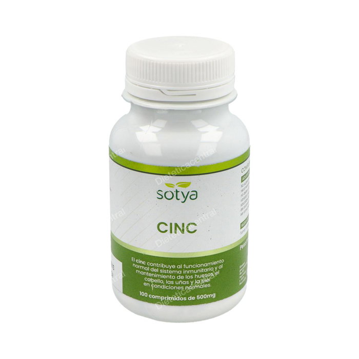 SOTYA Zinc 500mg 100 Comprimidos