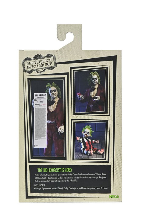 Beetlejuice Beetlejuice Figura Ultimate "Red Tuxedo" Beetlejuice 18 cm