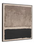 DKD Home Decor Cuadro Lienzo Abstracto Marrón y Negro 120x120x5,2 cm