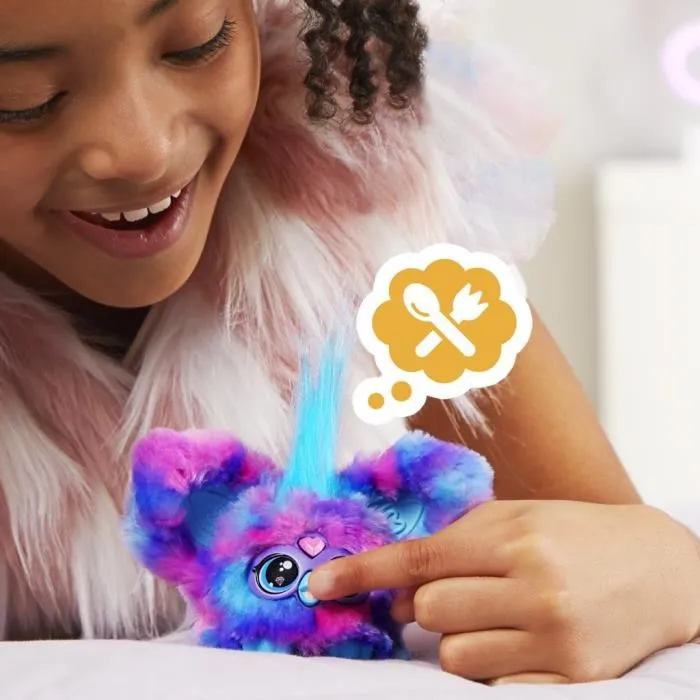 Furby Furblets Luv-Lee K-Pop, Mini peluche electrónico para niñas y niños, más de 45 sonidos, a partir de 6 años, Hasbro