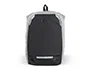 Q-connect Mochila para portátil de 18" negra / gris, poliéster impermeable, 460x170x310 mm