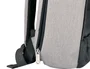 Q-connect Mochila para portátil de 18" negra / gris, poliéster impermeable, 460x170x310 mm