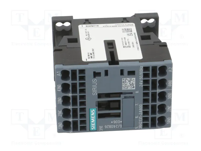 SIEMENS Contactor 3RH20 4-polar 24VAC 10A S00