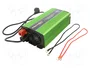 Qoltec Monolith Inversor de tensión 12V a 230V 300W/600W Onda Senoidal Pura