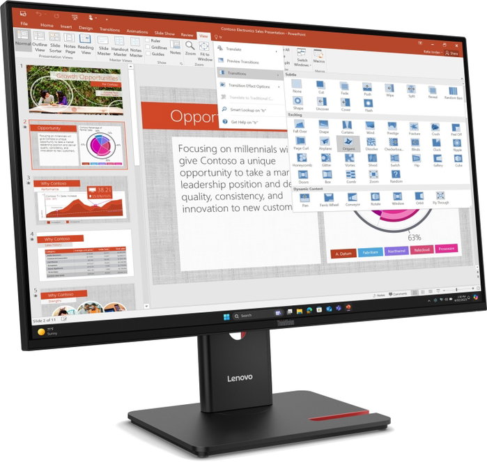 Lenovo ThinkVision T27-40 64A5MAT6EU Negro Lenovo ThinkVision T27-40 64A5MAT6EU Negro