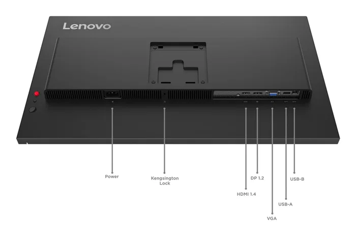 Lenovo ThinkVision T27-40 Monitor LED IPS 27" (68,6 cm) Full HD 1920x1080 120Hz 6ms Negro, VESA, USB-C, HDMI, DisplayPort Lenovo ThinkVision T27-40 Monitor LED IPS 27" (68,6 cm) Full HD 1920x1080 120Hz 6ms Negro, VESA, USB-C, HDMI, DisplayPort