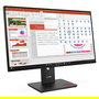 Lenovo T27-40 Monitor 27" 1920x1080 IPS 4ms 120Hz HDMI DisplayPort VGA USB-C USB-Hub VESA Negro