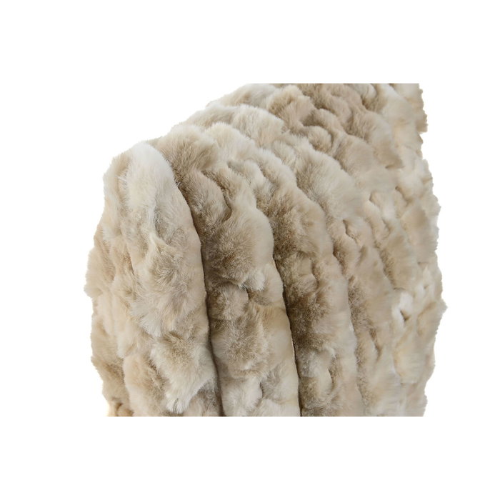 DKD Home Decor Cojín de Poliéster Beige 45x15x45 cm