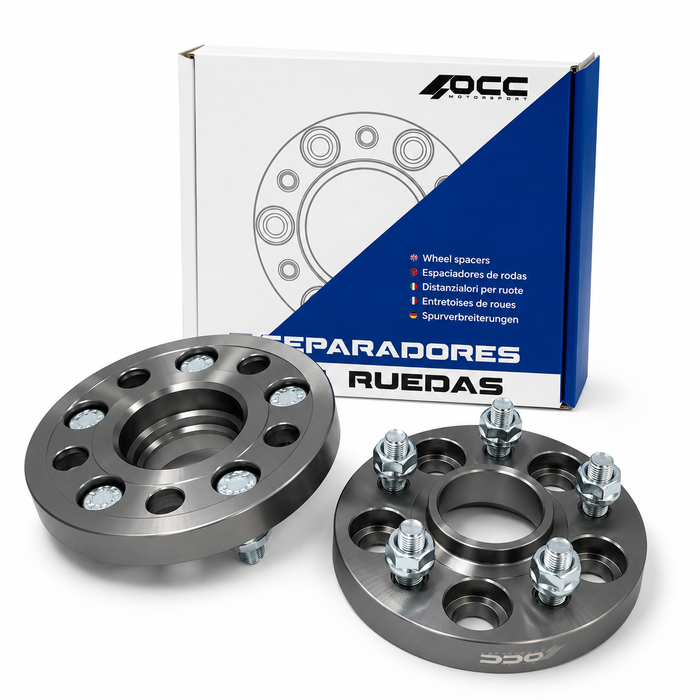 Occ Motorsport Separadores de Rueda 20mm PCD 4X108 Buje 63,4mm