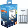Panasonic Eneloop BQ-CC17 Cargador Inteligente con 4 Baterías AA 2000 mAh