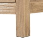 Mesita Natural Madera Mindi Dormitorio 43 X 34 X 55 cm