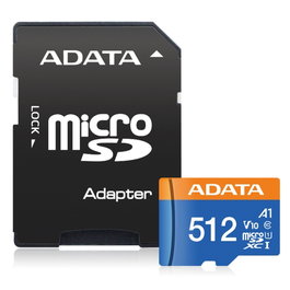 ADATA Premier 512GB MicroSDXC UHS-I U1 Clase 10 V10 A1