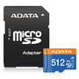 ADATA Premier 512GB MicroSDXC UHS-I U1 Clase 10 V10 A1