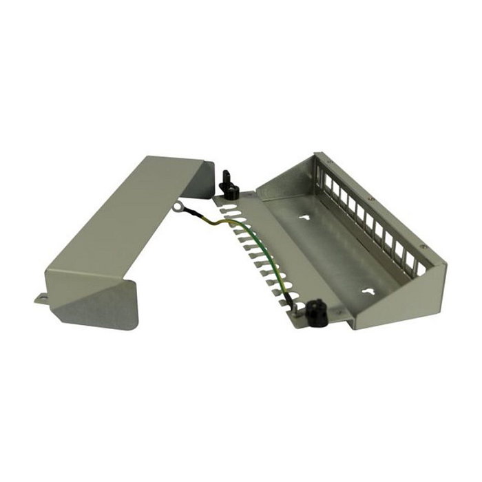 Synergy21 S216335 Patchpanel para 12x Módulos TP, Metal, Gris Synergy21 S216335 Patchpanel para 12x Módulos TP, Metal, Gris