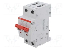 ABB SD200 Interruptor de aislamiento de 2 polos, 63A, 400VAC