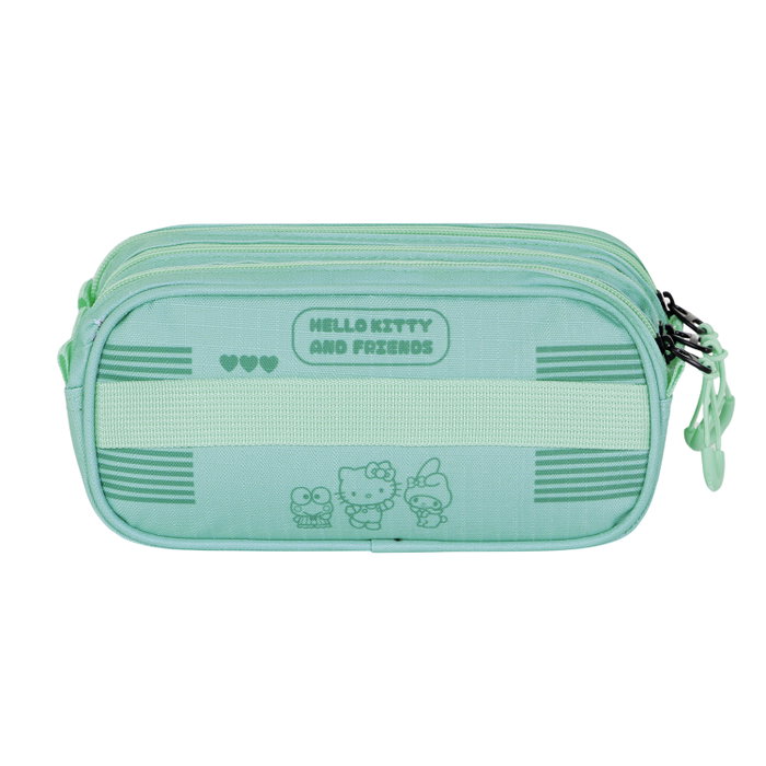 Hello Kitty Estuche Portatodo Trick FAN 2.2 Videogame Turquesa Ripstop para Trolley - 3 Compartimentos