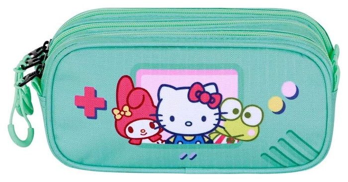 Karactermania Estuche Hello Kitty Trick FAN 2.2 Videogame Turquesa