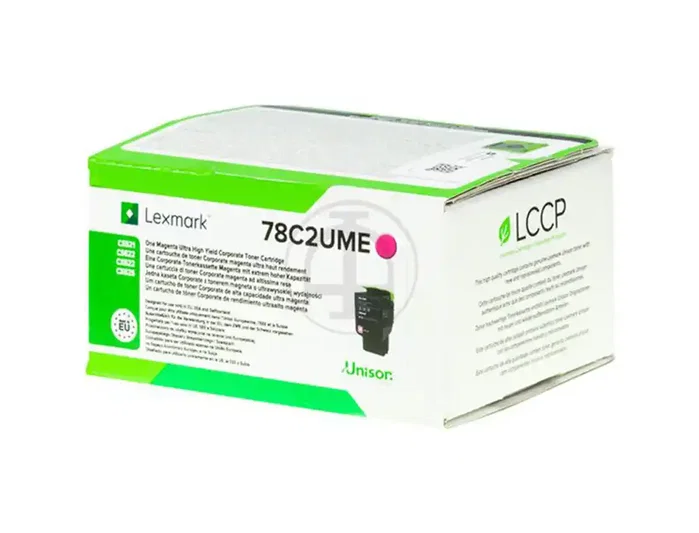 Lexmark Cartucho de Tóner Magenta 78C2UME Ultra High Yield