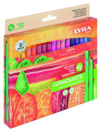 Rotulador Fibra Lyra Graduate Art Tip Estuche De 36