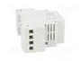 FINDER Contactor de Instalación Modular 4-polar 25A 230VAC/230VDC Serie 22
