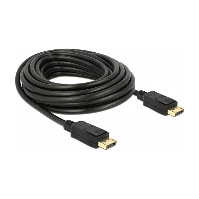 DeLOCK Cable DisplayPort 1.2 DisplayPort a DisplayPort 4K 60 Hz 7 m, 84860, Macho a Macho, 21.6 Gbit/s, Negro