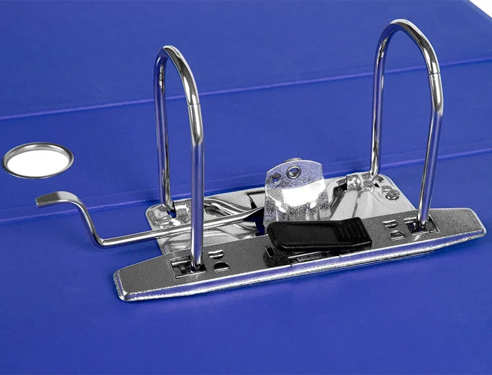 Liderpapel System Archivador de Palanca A4, Lomo 80mm, Compresor Metálico, Azul Liderpapel System Archivador de Palanca A4, Lomo 80mm, Compresor Metálico, Azul