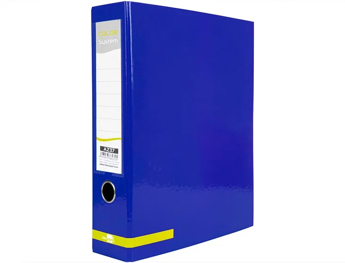 Liderpapel System Archivador de Palanca A4, Lomo 80mm, Compresor Metálico, Azul Liderpapel System Archivador de Palanca A4, Lomo 80mm, Compresor Metálico, Azul