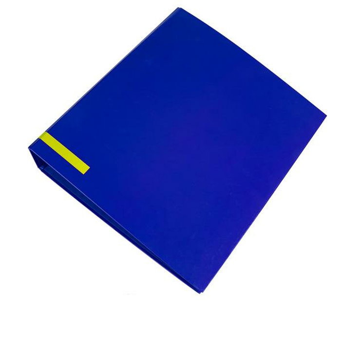 Liderpapel Archivador de palanca color system azul lomo 80mm A4