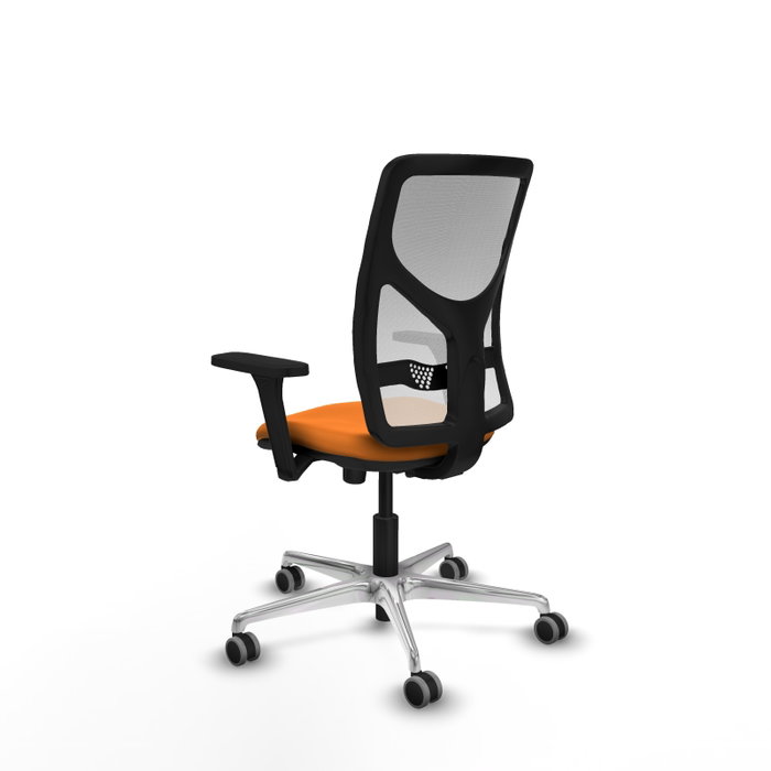 PIQUERAS Y CRESPO Silla de oficina Motilla con Mecanismo Sincro, Naranja y Blanco PIQUERAS Y CRESPO Silla de oficina Motilla con Mecanismo Sincro, Naranja y Blanco