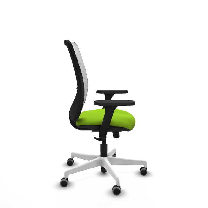 PIQUERAS Y CRESPO Silla de oficina Zulema con mecanismo Sincro, Pistacho y Blanco PIQUERAS Y CRESPO Silla de oficina Zulema con mecanismo Sincro, Pistacho y Blanco