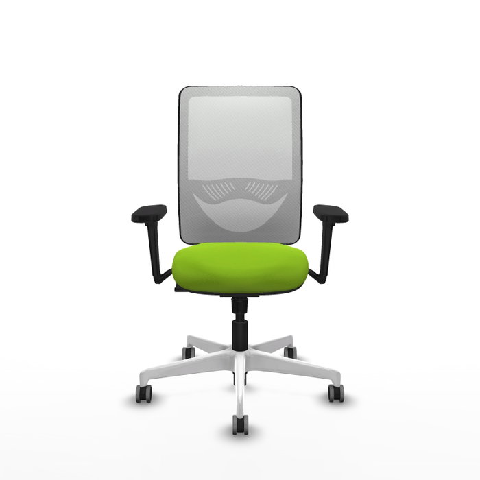 PIQUERAS Y CRESPO Silla de oficina Zulema con mecanismo Sincro, Pistacho y Blanco PIQUERAS Y CRESPO Silla de oficina Zulema con mecanismo Sincro, Pistacho y Blanco