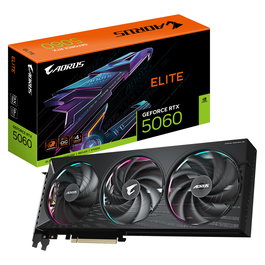 Gigabyte RTX 5060 AORUS ELITE GV-N5060AORUS E-8GD Tarjeta Gráfica 8GB GDDR7